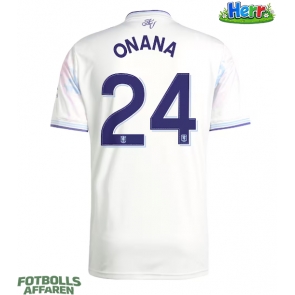 Aston Villa Amadou Onana #24 Tredje Tröja 2025-26 Kortärmad
